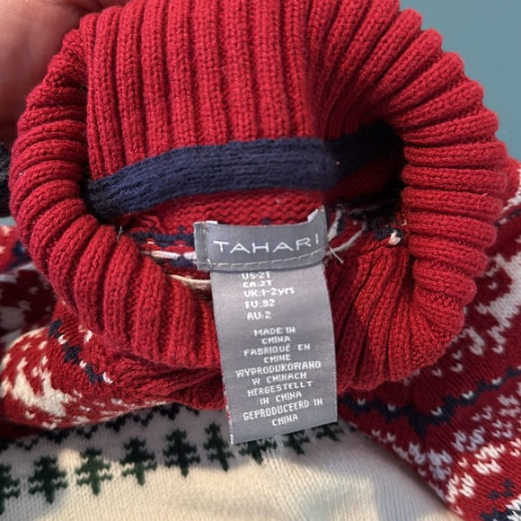 Soft holiday sweater for toddler - Picture 4 of 4